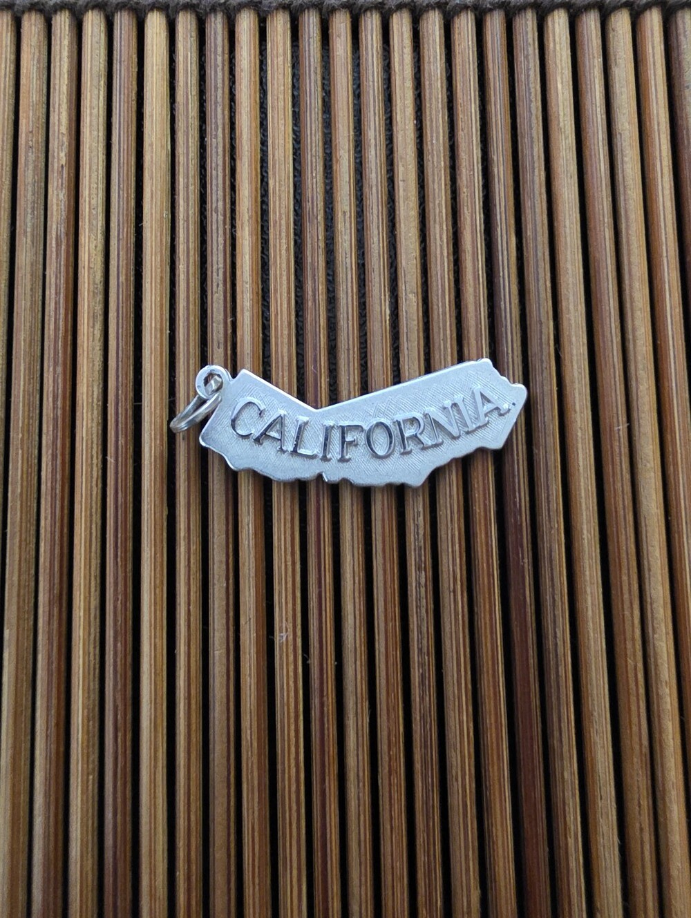 Sterling Silver Beau California Charm,Pendant (Vintage)